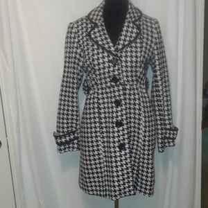 Houndstooth Coat by Forever 21